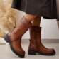 Damen Klassische Stiefeletten - camel