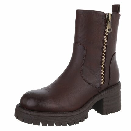Damen Klassische Stiefeletten - wine