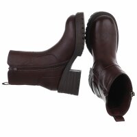 Damen Klassische Stiefeletten - wine