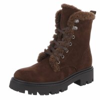 Damen Schnürstiefeletten - brown