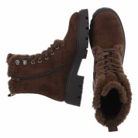 Damen Schnürstiefeletten - brown