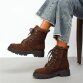 Damen Schnürstiefeletten - brown