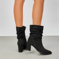 Damen High-Heel Stiefeletten - black
