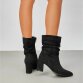 Damen High-Heel Stiefeletten - black
