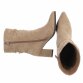 Damen High-Heel Stiefeletten - khaki
