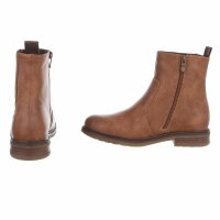 Damen Klassische Stiefeletten - camel