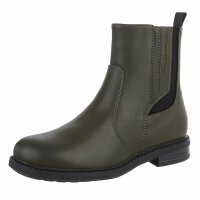 Damen Klassische Stiefeletten - dkgreen