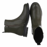 Damen Klassische Stiefeletten - dkgreen