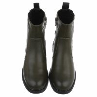 Damen Klassische Stiefeletten - dkgreen