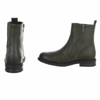 Damen Klassische Stiefeletten - dkgreen