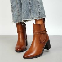 Damen Chelsea Boots - camel