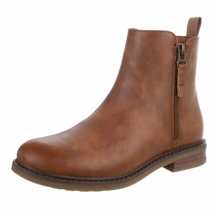 Damen Klassische Stiefeletten - camel