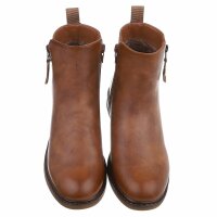 Damen Klassische Stiefeletten - camel