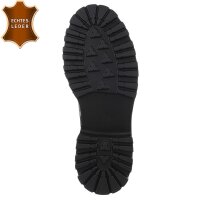 Damen Echtleder Klassische Stiefeletten - black