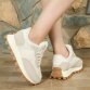 Damen Low-Sneakers - beige