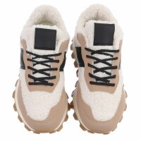 Damen Low-Sneakers - khaki