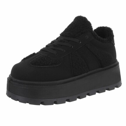 Damen Low-Sneakers - black
