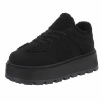 Damen Low-Sneakers - black