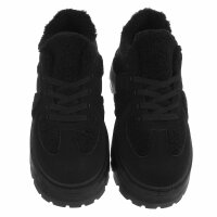 Damen Low-Sneakers - black