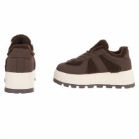 Damen Low-Sneakers - brown