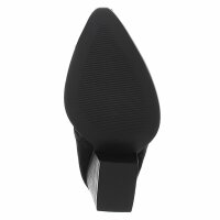 Damen Western- & Bikerboots - blacksuede