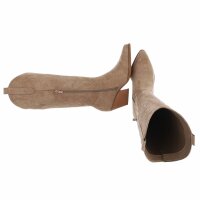 Damen Western- & Bikerboots - khakisuede