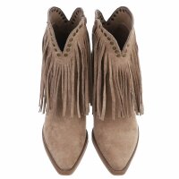 Damen Western- & Bikerboots - khakisuede