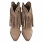 Damen Western- & Bikerboots - khakisuede