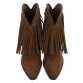 Damen Western- & Bikerboots - lbrownsuede