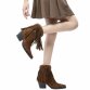 Damen Western- & Bikerboots - lbrownsuede