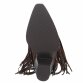 Damen Western- & Bikerboots - brownsuede
