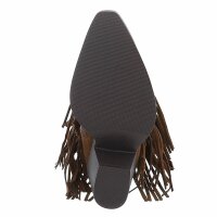 Damen Western- & Bikerboots - lbrownsuede