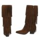 Damen Western- & Bikerboots - lbrownsuede