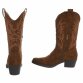 Damen Western- & Bikerboots - lbrownsuede