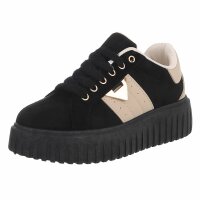 Damen Low-Sneakers - black