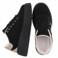 Damen Low-Sneakers - black