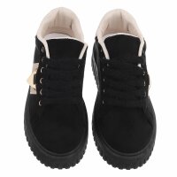 Damen Low-Sneakers - black