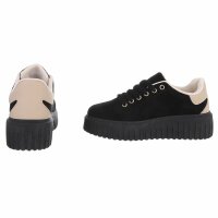Damen Low-Sneakers - black