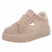 Damen Low-Sneakers - khaki