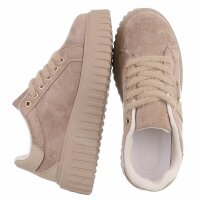 Damen Low-Sneakers - khaki