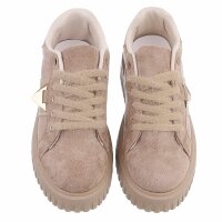 Damen Low-Sneakers - khaki