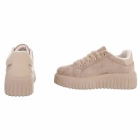 Damen Low-Sneakers - khaki