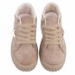 Damen Low-Sneakers - khaki