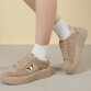 Damen Low-Sneakers - khaki