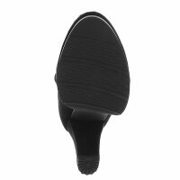 Damen Overknee-Stiefel - black