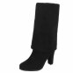 Damen Overknee-Stiefel - black