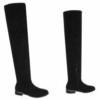 Damen Overknee-Stiefel - black