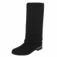 Damen Overknee-Stiefel - black