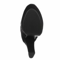 Damen Overknee-Stiefel - black