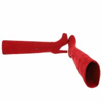 Damen Overknee-Stiefel - red